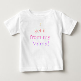 Para Bebê Eu recebo isso da minha camiseta engraçada de cria