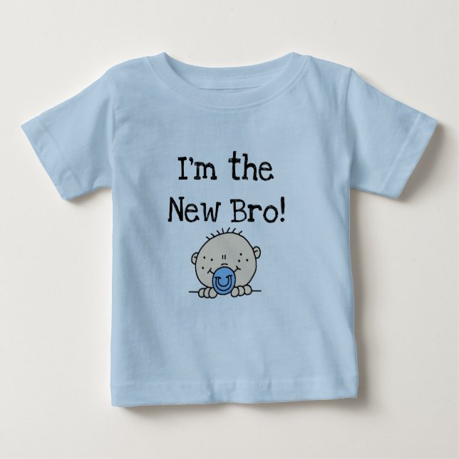 Para Bebê Eu sou o novo Camiseta e presentes (Frente)