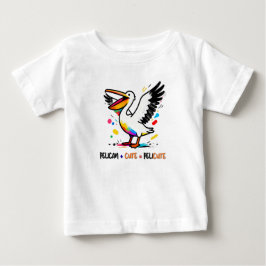 Para Bebê Eu Sou Pelicute – Camiseta de Eu Sou um Pelicano F