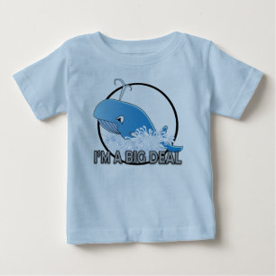 Para Bebê Eu sou um grande negócio -  de camiseta de "Baby 