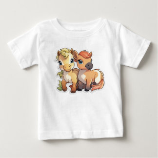 Para Bebê Felicidade é uma camiseta de pônei