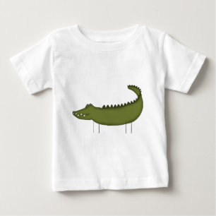 Para Bebê Figura camiseta e presentes da vara do crocodilo