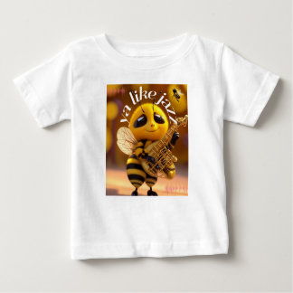 Para Bebê filme de abelha como camiseta jazz