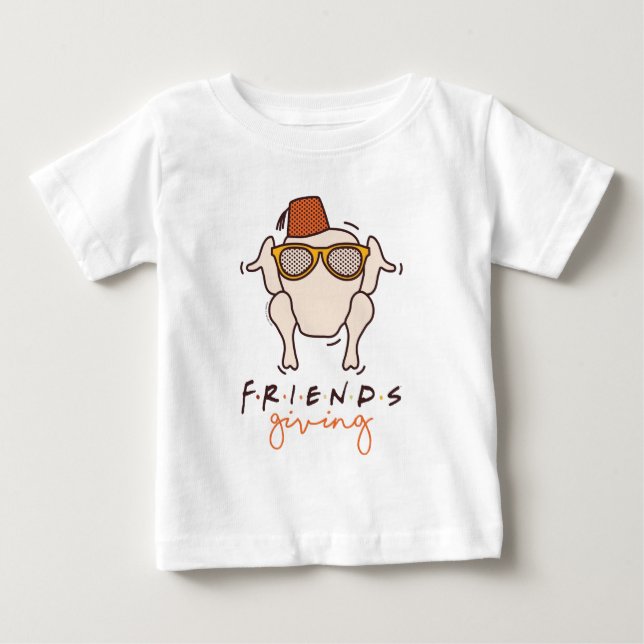 Para Bebê FRIENDS™ | Camiseta Friendsgiving (Frente)