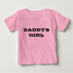 Para Bebê Garota pai, Camiseta Bebê, Rosa