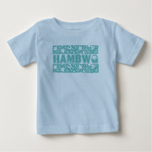 Para Bebê HAMbWG 8 cores - Camiseta de Conforto de Hanes
