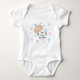 Para Bebê Hanukkah Baby Girl's Tu Body Suit