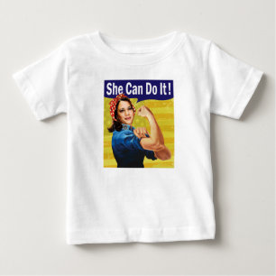 Para Bebê Kamala Harris Ela Pode Fazer Isso Baby Camiseta Fi