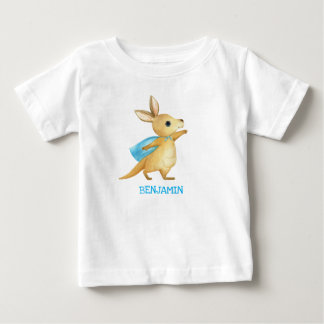 Para Bebê Kangaroo Bonito - Camiseta Superior Personalizada 