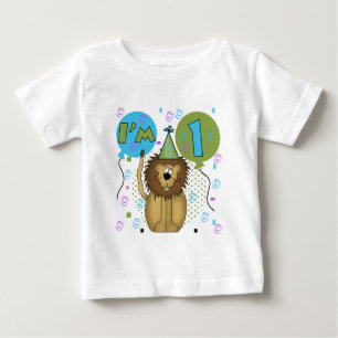 Para Bebê Leão eu sou camiseta e uns presentes de 1 um