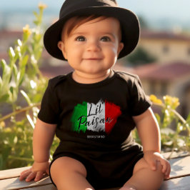 Para Bebê Lil’ Paisan - Body Infantil Divertido com Herança