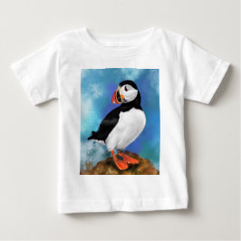 Para Bebê Linda Camiseta de Pássaros do Atlântico