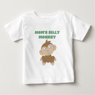 Para Bebê Macaco Bobo - Camiseta Baby Fine Jersey
