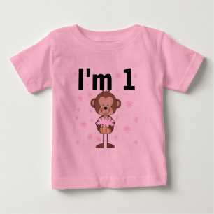 Para Bebê Macaco eu sou um camiseta e uns presentes de 1