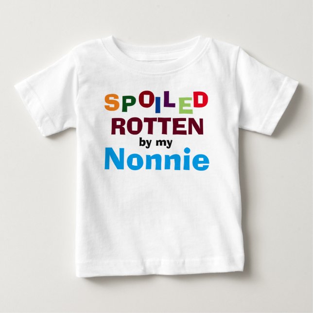 Para Bebê Maldito Rotten Por Minha Camiseta De Nadinha (Frente)