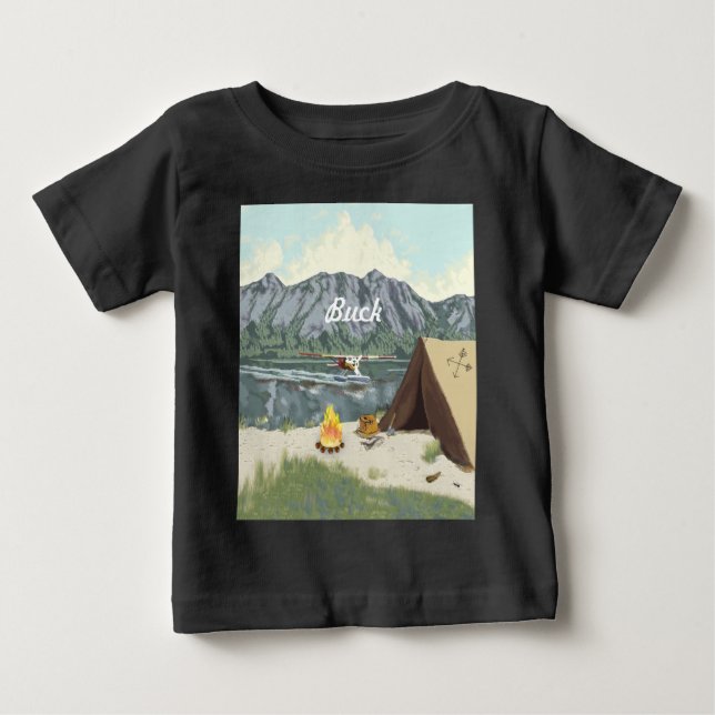 Para Bebê Minha camiseta personalizada (Frente)