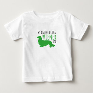 Para Bebê Minha Irmã é uma camiseta cachorro-quente de cabel