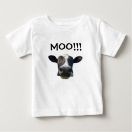 Para Bebê Moo! Camiseta