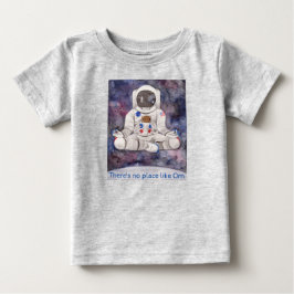 Para Bebê Não há lugar como a camiseta de algodão do Om Astr