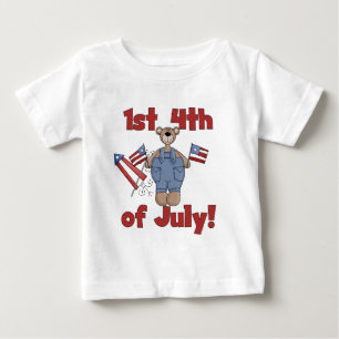 Para Bebê ø 4o do camiseta e dos presentes de julho