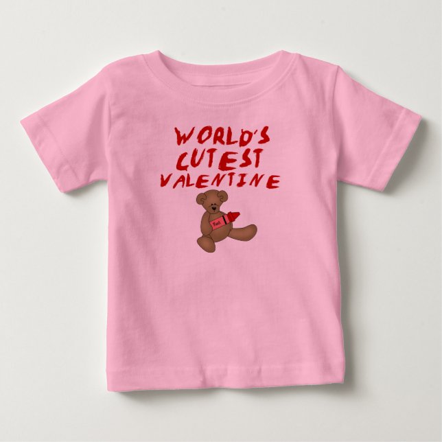 Para Bebê O camiseta e os presentes os mais bonitos dos (Frente)