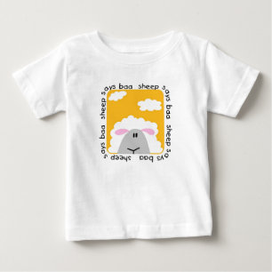Para Bebê O carneiro diz o camiseta e os presentes do Baa