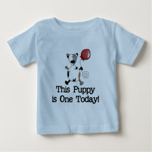 Para Bebê O filhote de cachorro é um camiseta e uns