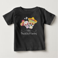Partido Colorido do Dia de Muertos | Camiseta