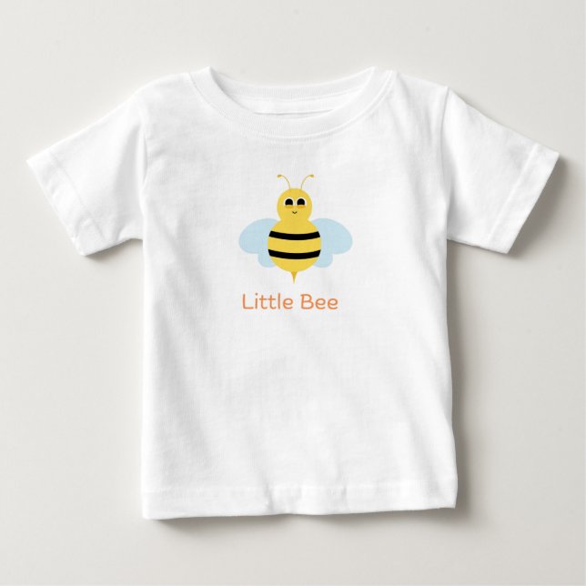 Para Bebê Pequena camiseta Bee Toddler (Frente)