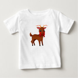 Para Bebê Pequena Camiseta de Bebê-Rena