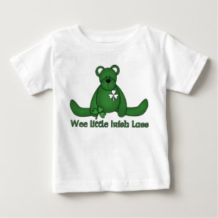 Para Bebê Pequena camiseta de latão irlandês