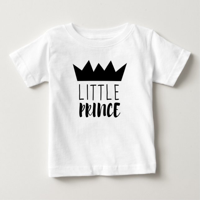 Para Bebê Pequena camiseta Prince Boys (Frente)