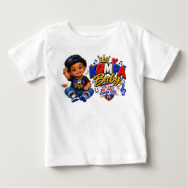 Para Bebê Pequenas Vibrações | Kompa Baby Camiseta Infantil 