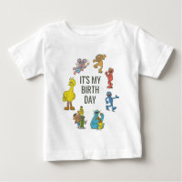 Personagens Vintage da Sesame Street Camiseta de B