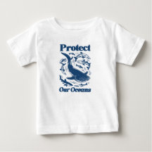 Proteja nossa camiseta oceânica