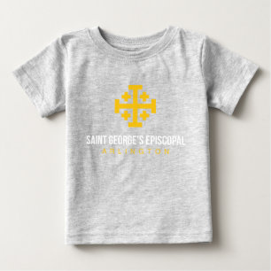 Para Bebê Rua. A Camiseta Infantil de George