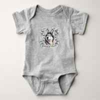Siberian Husky Baby Body