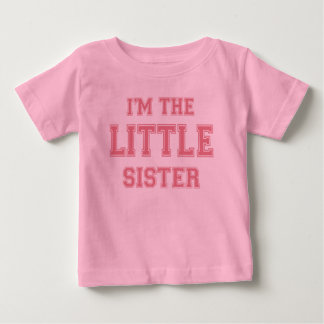 Para Bebê Sou a camiseta da Irmã Pequena