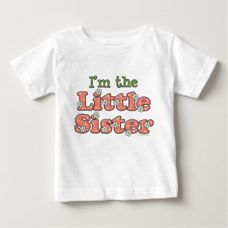 Para Bebê Sou a camiseta da Irmãozinha de Leve Longa
