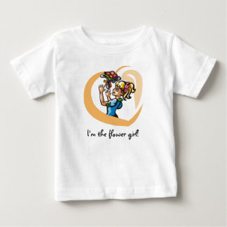 Para Bebê Sou a florista! Camiseta
