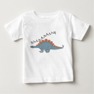 Para Bebê Stegosaurus -  de Camiseta Baby Fine Jersey