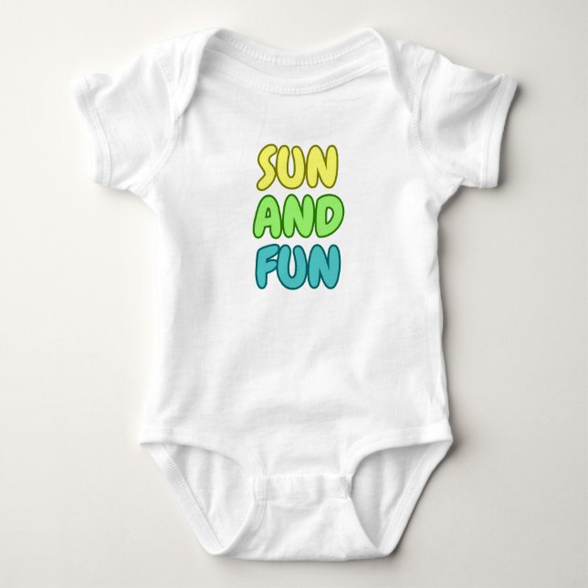 Para Bebê Sun And Fun Baby Body (Frente)
