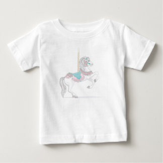 Para Bebê Super Doce Camiseta Carrossel Tutu