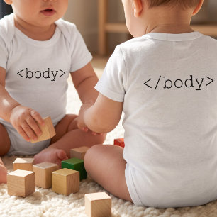 Para Bebê Tag HTML Body - Abrir e Fechar