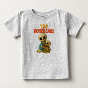 Para Bebê The Boneheads™ Baby e Waggles — Camiseta