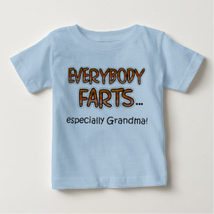 Para Bebê Todo mundo ferve especialmente a vovó! Camiseta I