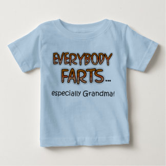 Para Bebê Todo mundo ferve especialmente a vovó! Camiseta In