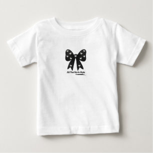 Para Bebê Tudo Amarrado com Estilo – Camiseta Laço Minimalis
