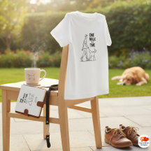 Uma Caminhada de Cada Vez - Camiseta de Alegria Si