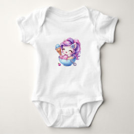 Para Bebê unicorn body